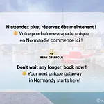 La Veranda Enchantee 4 Garden & Fireplace Town Center Sleeps 翁弗勒尔