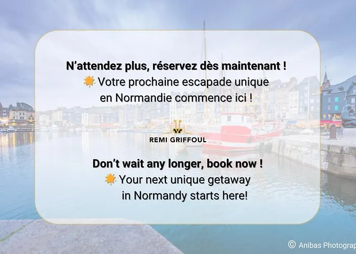 La Veranda Enchantee 4 Garden & Fireplace Town Center Sleeps Онфлёр