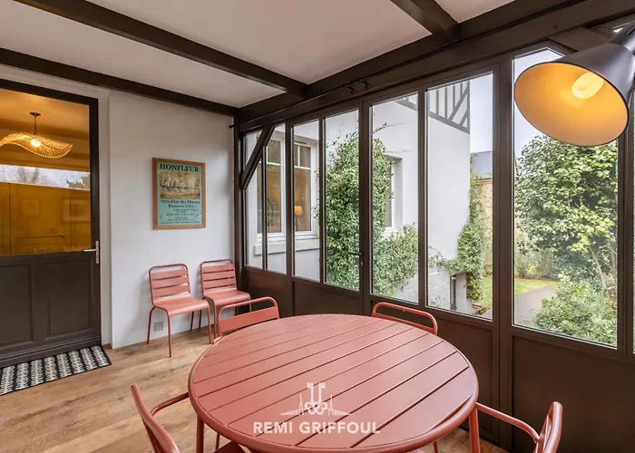 La Veranda Enchantee 4 Garden & Fireplace Town Center Sleeps * Онфлёр